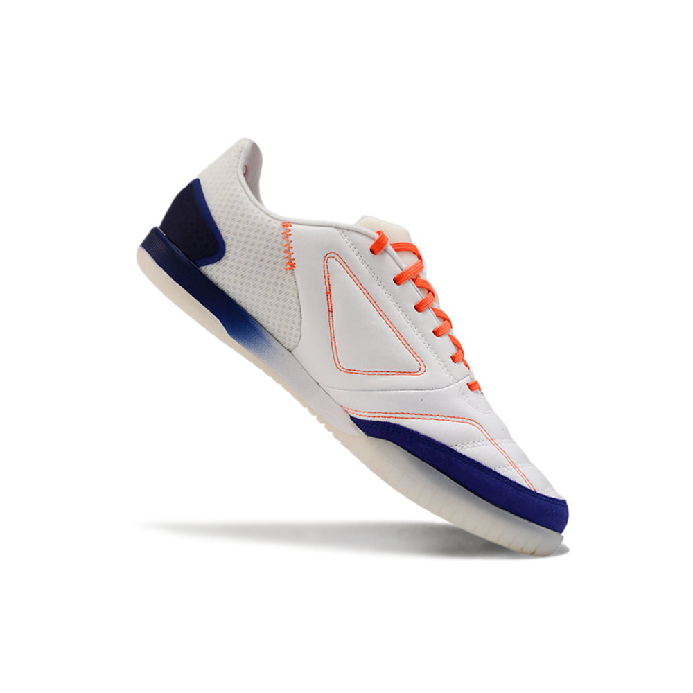 Chuteira Futsal Adidas Competition Top IC Branca, Azul e Vermelho
