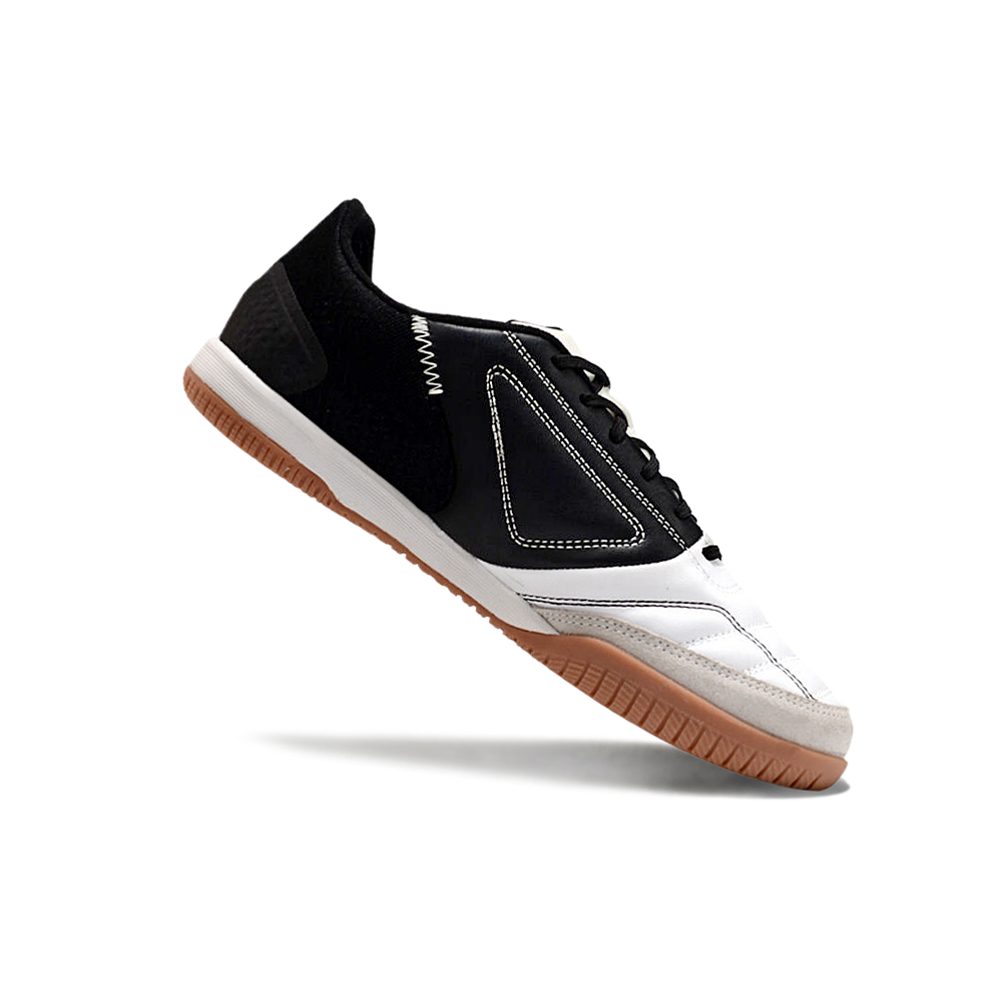 Chuteira Futsal Adidas Competition Top IC Branca, Preta e Dourado