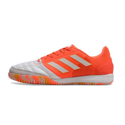 Chuteira Futsal Adidas Competition Top IC Laranja e Branco