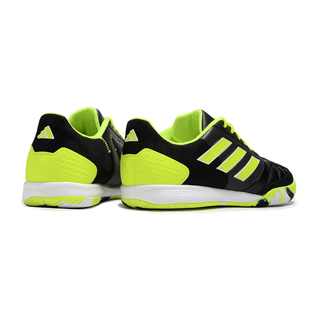 Chuteira Futsal Adidas Competition Top IC Preta e Verde