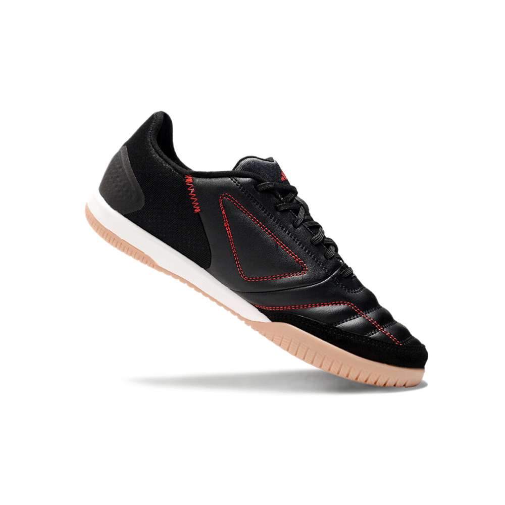 Chuteira Futsal Adidas Competition Top IC Preta e Vermelha
