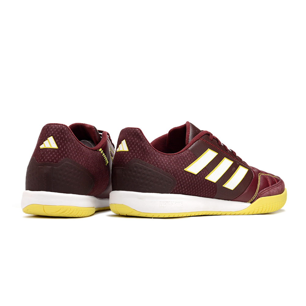 Chuteira Futsal Adidas Competition Top IC Vermelha e Amarela