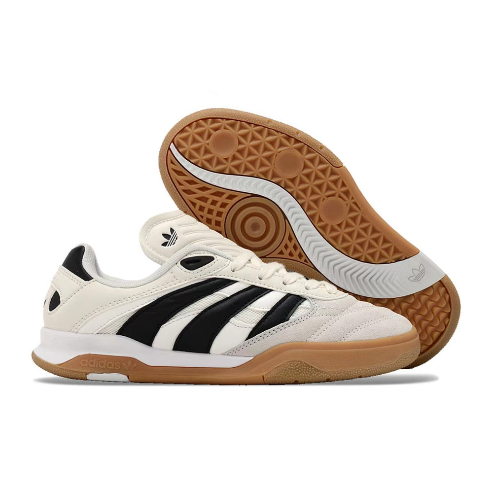 Chuteira Futsal Adidas Copa Mundial IC Bege e Preta