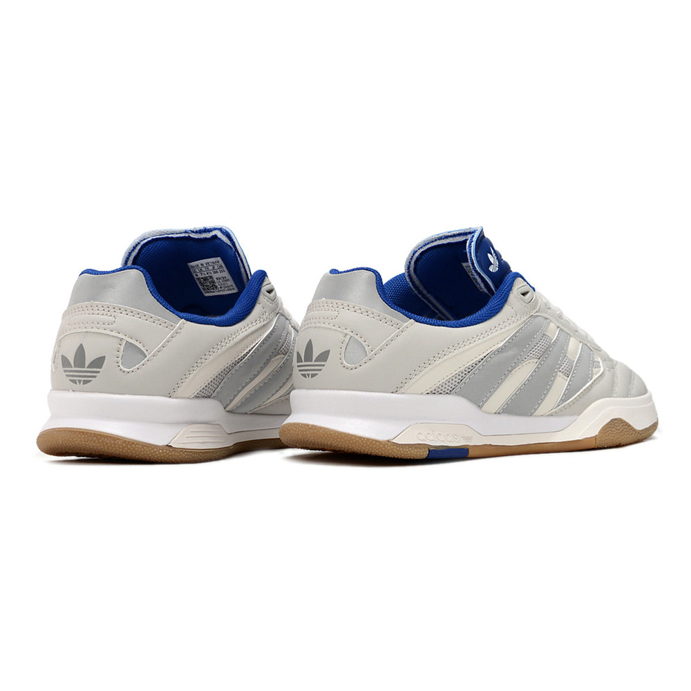 Chuteira Futsal Adidas Copa Mundial IC Bege, Azul e Cinza