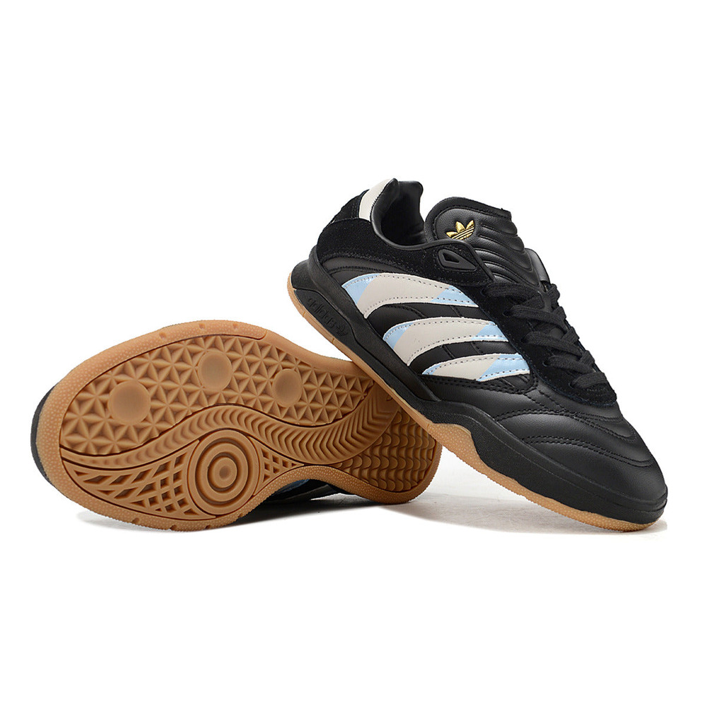 Chuteira Futsal Adidas Copa Mundial IC Preta e Cinza