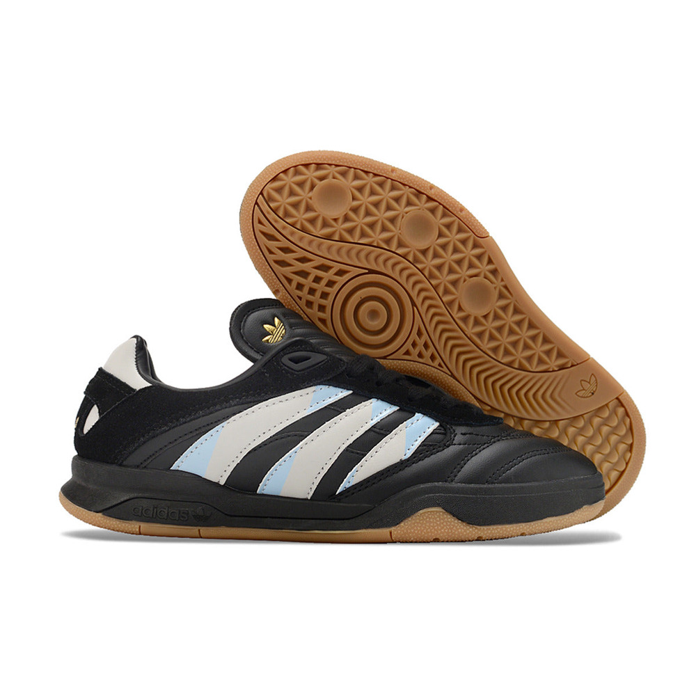 Chuteira Futsal Adidas Copa Mundial IC Preta e Cinza