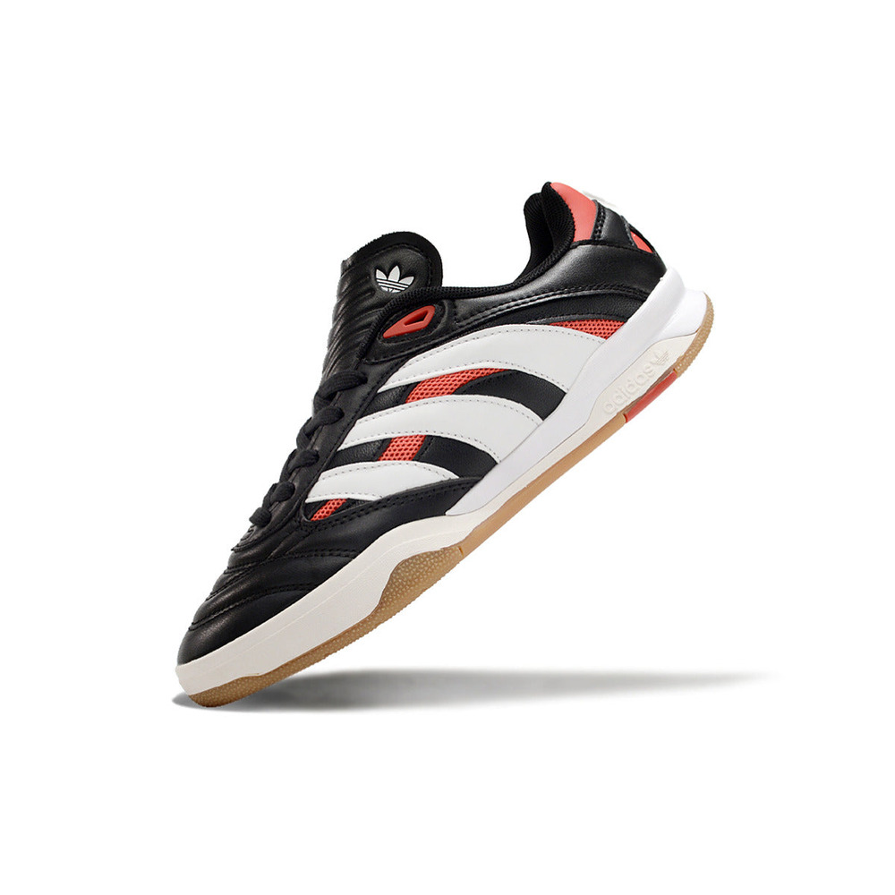 Chuteira Futsal Adidas Copa Mundial IC Preta, Branca e Vermelha