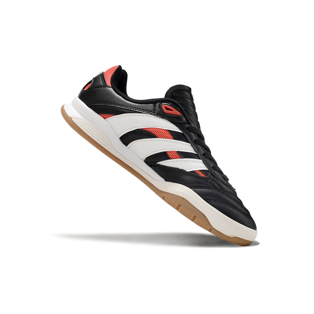 Chuteira Futsal Adidas Copa Mundial IC Preta, Branca e Vermelha