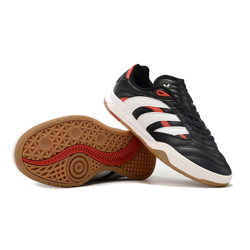 Chuteira Futsal Adidas Copa Mundial IC Preta, Branca e Vermelha