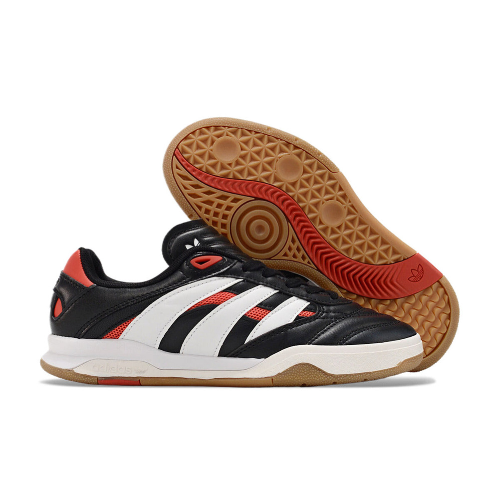 Chuteira Futsal Adidas Copa Mundial IC Preta, Branca e Vermelha