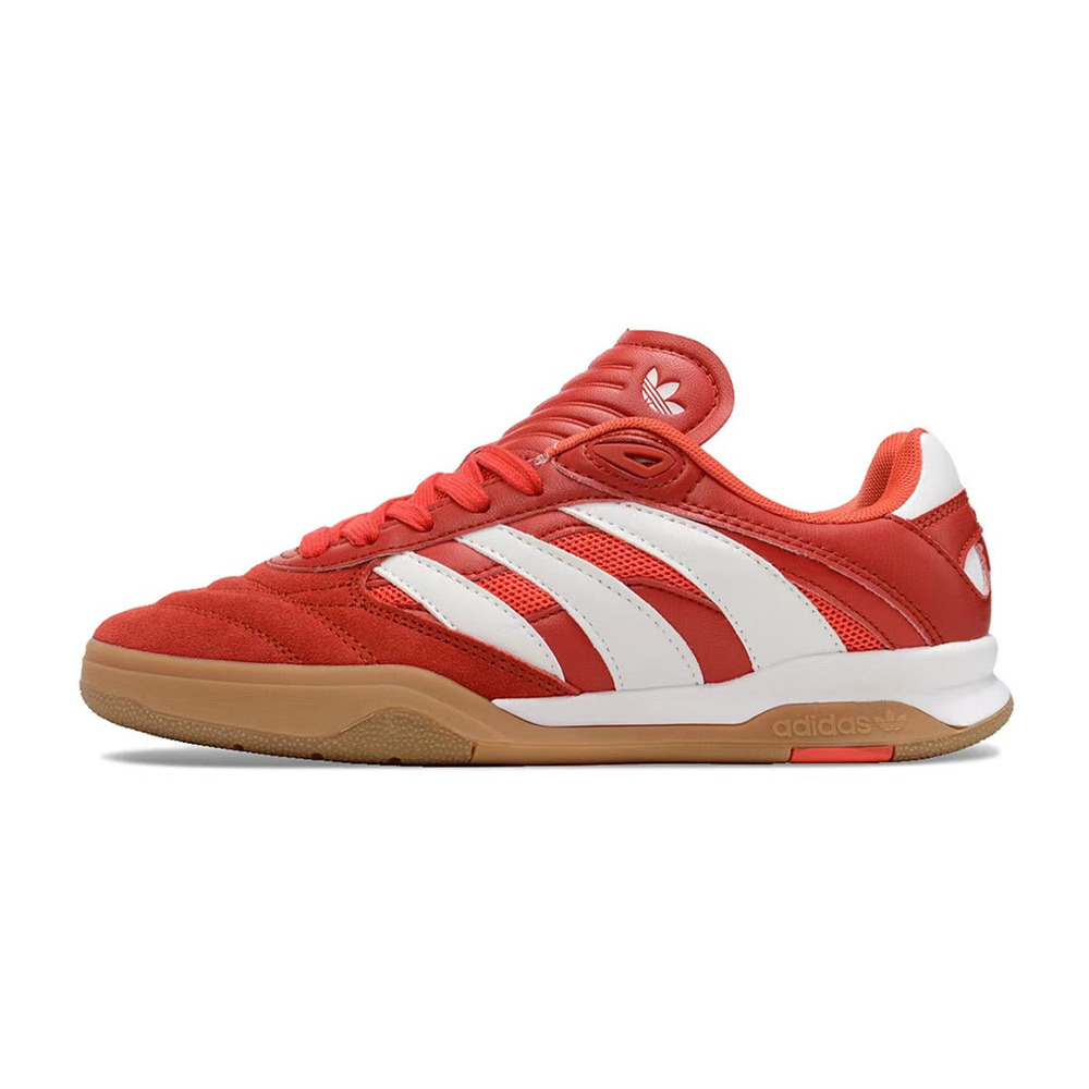 Chuteira Futsal Adidas Copa Mundial IC Vermelha e Branca