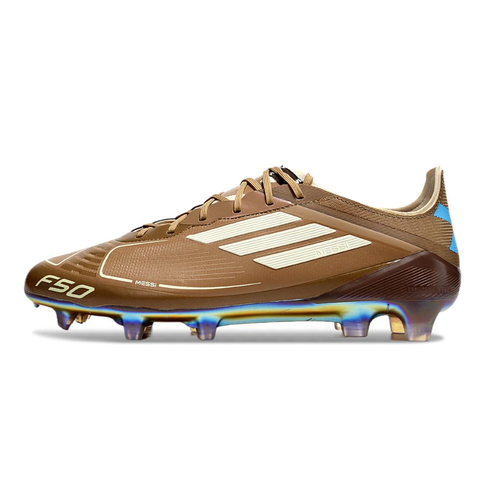 Chuteira Campo Adidas F50 FG Marrom