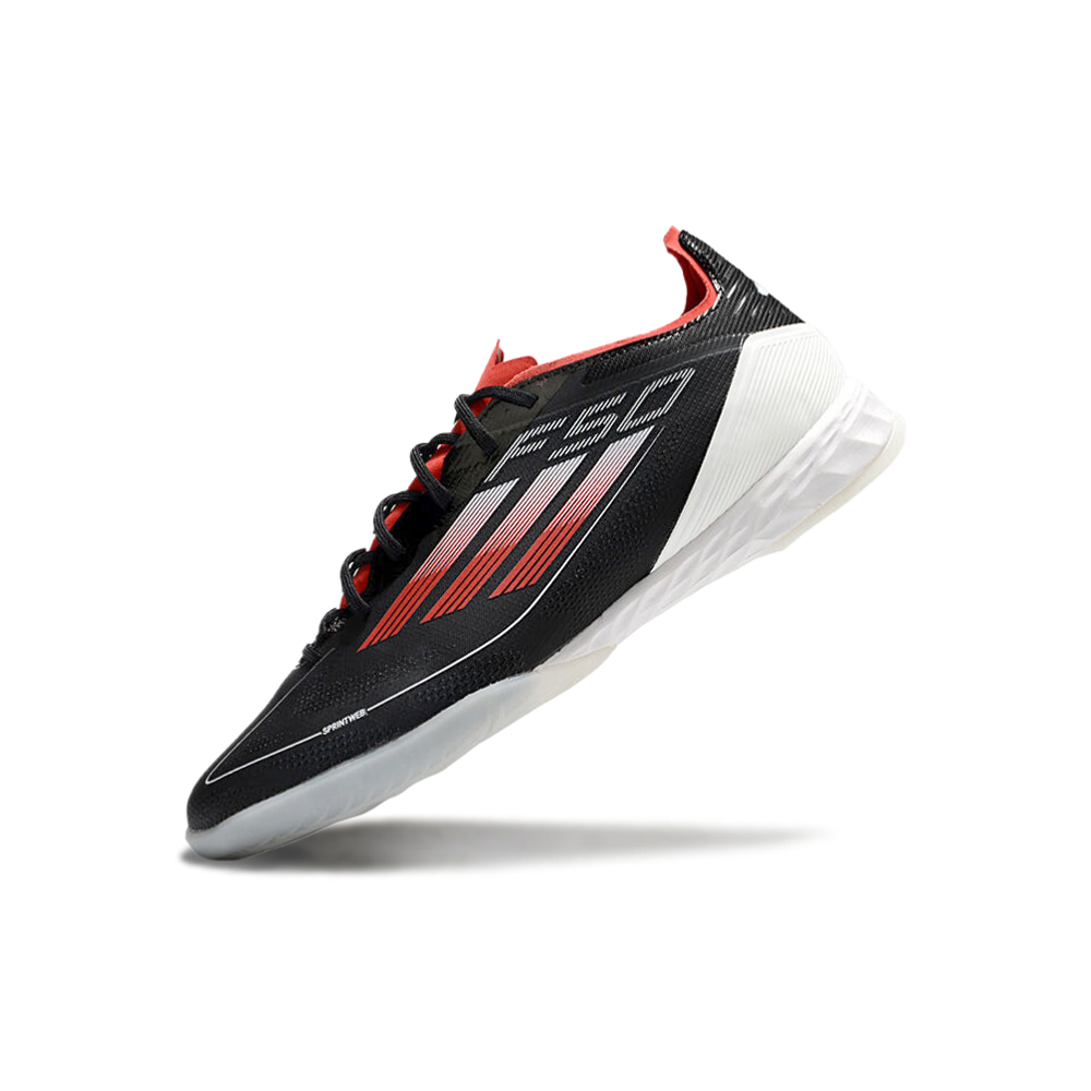 Chuteira Futsal Adidas F50 IC Preto e Vermelho