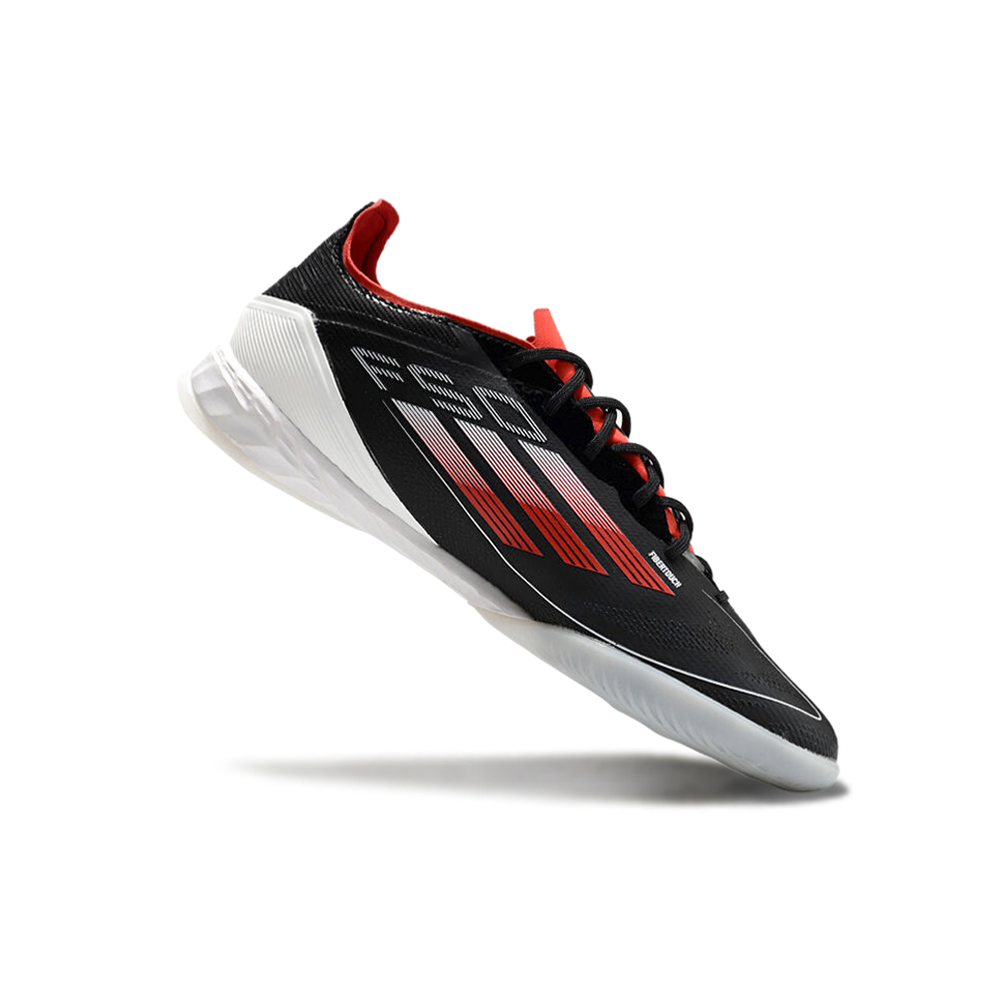 Chuteira Futsal Adidas F50 IC Preto e Vermelho