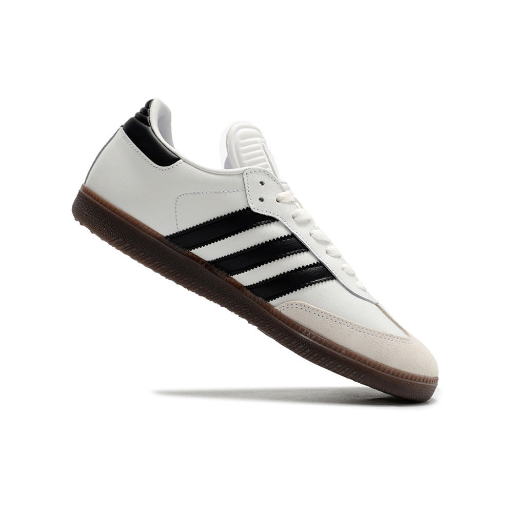Chuteira Futsal Adidas Lionel Messi x Samba IC Branca e Preto 