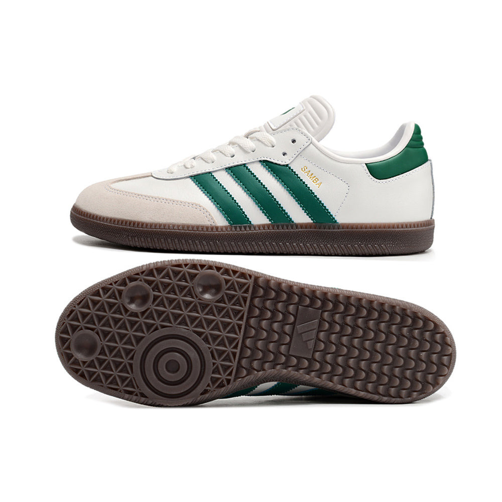 Chuteira Futsal Adidas Lionel Messi x Samba IC Branca e Verde
