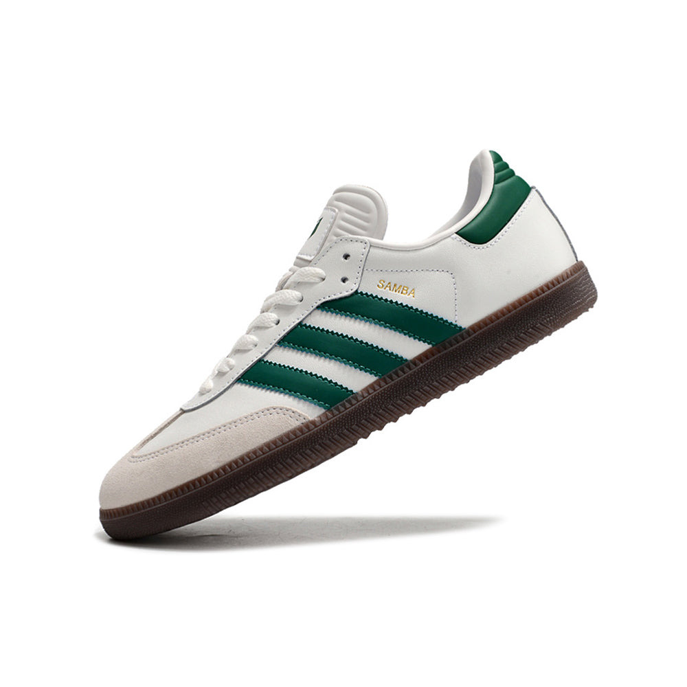 Chuteira Futsal Adidas Lionel Messi x Samba IC Branca e Verde