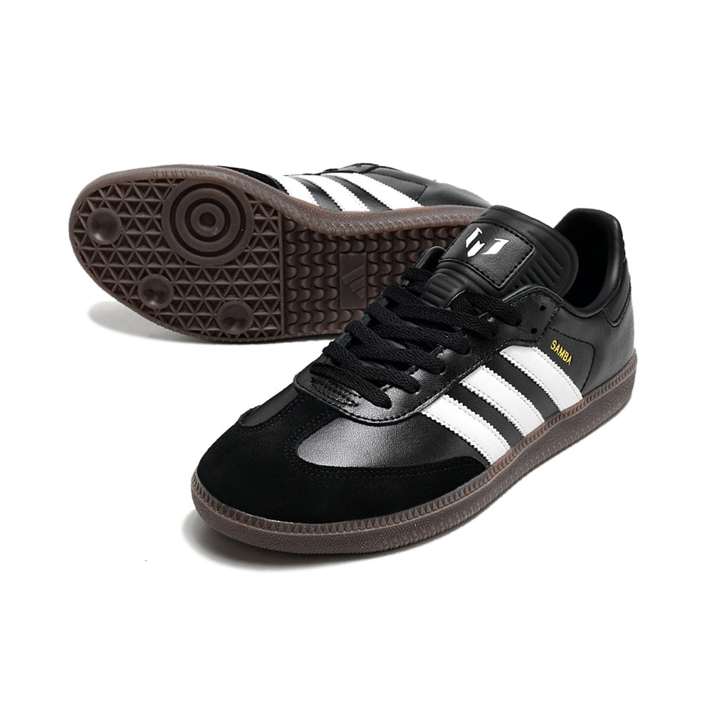 Chuteira Futsal Adidas Lionel Messi x Samba IC Preto e Branco 