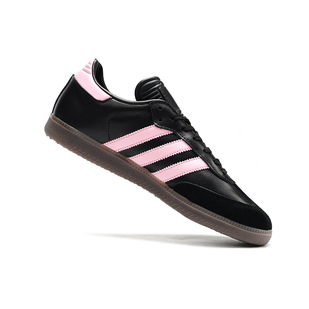 Chuteira Futsal Adidas Lionel Messi x Samba IC Preto e Rosa