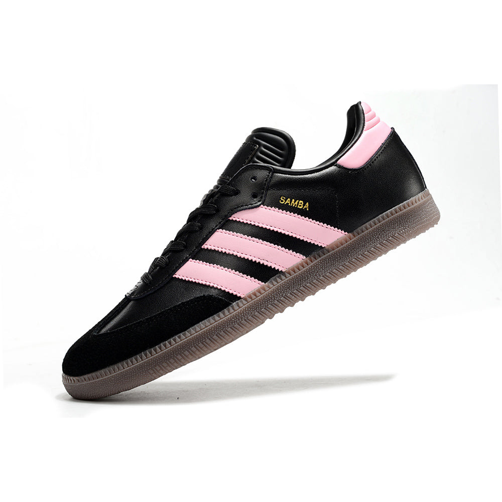 Chuteira Futsal Adidas Lionel Messi x Samba IC Preto e Rosa