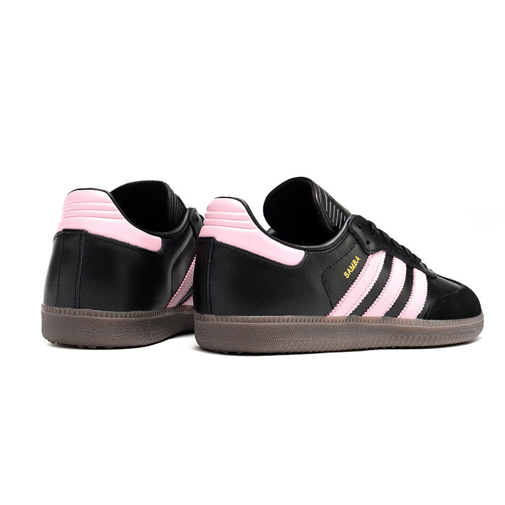 Chuteira Futsal Adidas Lionel Messi x Samba IC Preto e Rosa