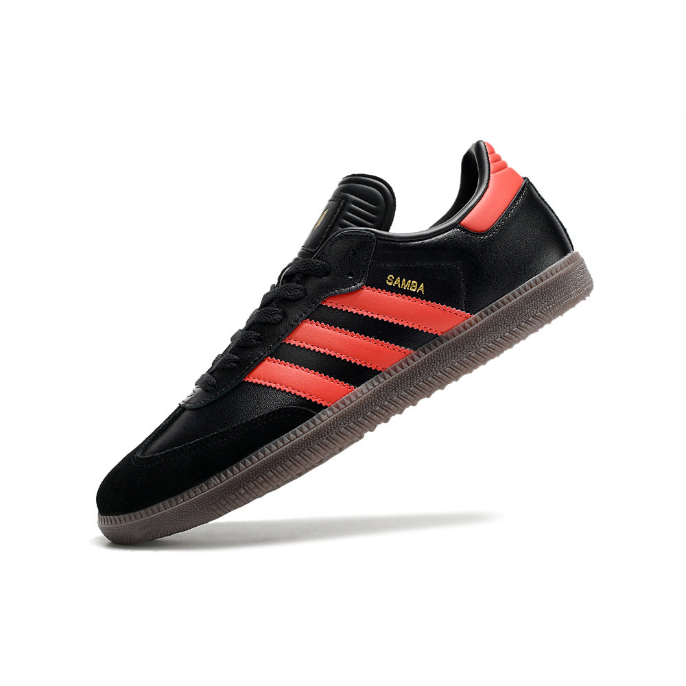 Chuteira Futsal Adidas Lionel Messi x Samba IC Preto e Vermelho
