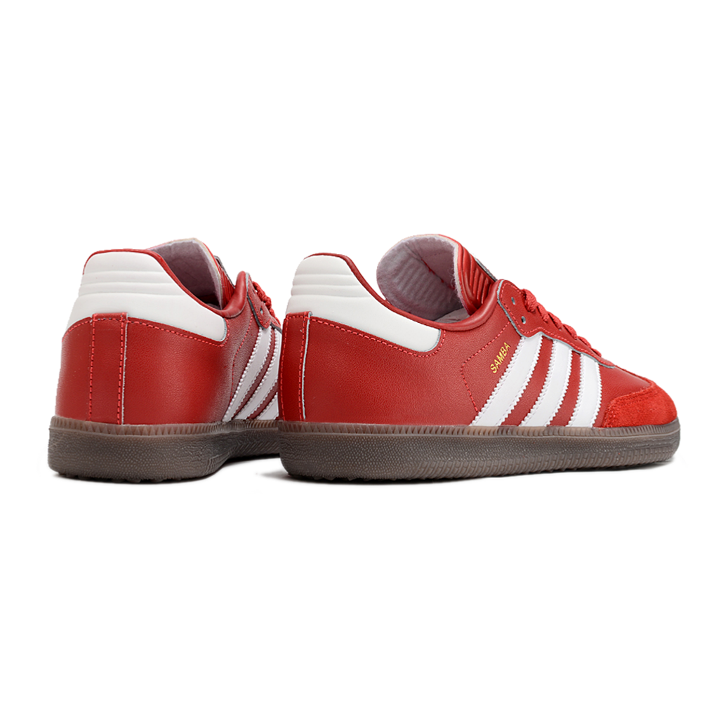 Chuteira Futsal Adidas Lionel Messi x Samba IC Vermelha e Branca