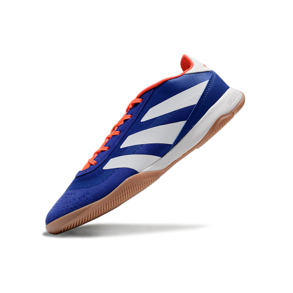 Chuteira Futsal Adidas Predator 24 Elite IC Azul e Branca 