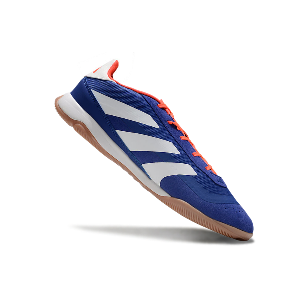 Chuteira Futsal Adidas Predator 24 Elite IC Azul e Branca 