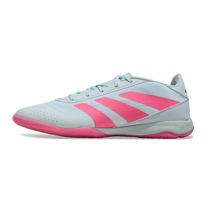 Chuteira Futsal Adidas Predator 24 Elite IC Azul e Rosa