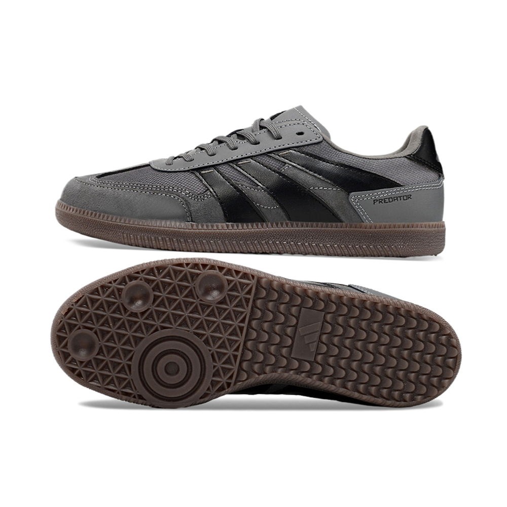 Chuteira Futsal Adidas Predator 24 Elite IC Cinza