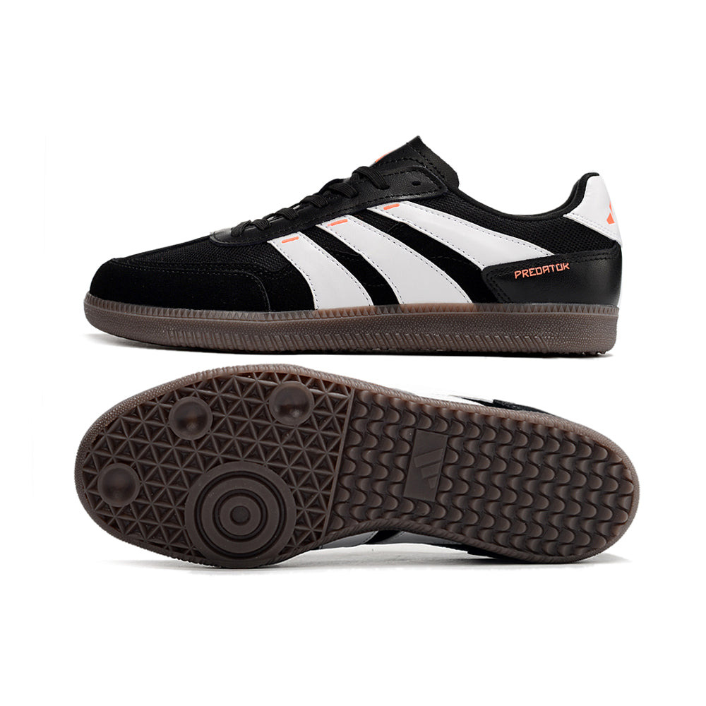 Chuteira Futsal Adidas Predator 24 Elite IC Preta e Branca