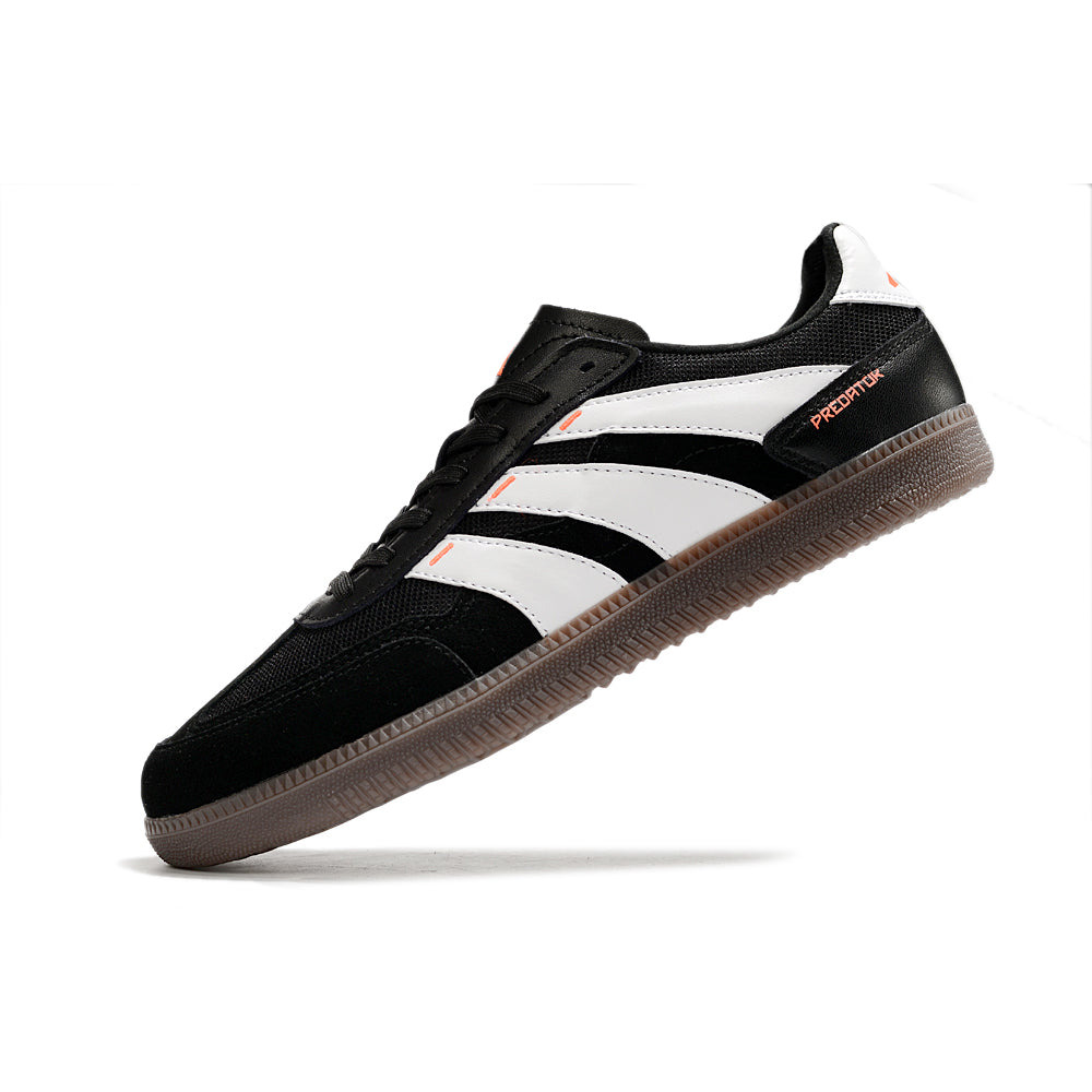 Chuteira Futsal Adidas Predator 24 Elite IC Preta e Branca