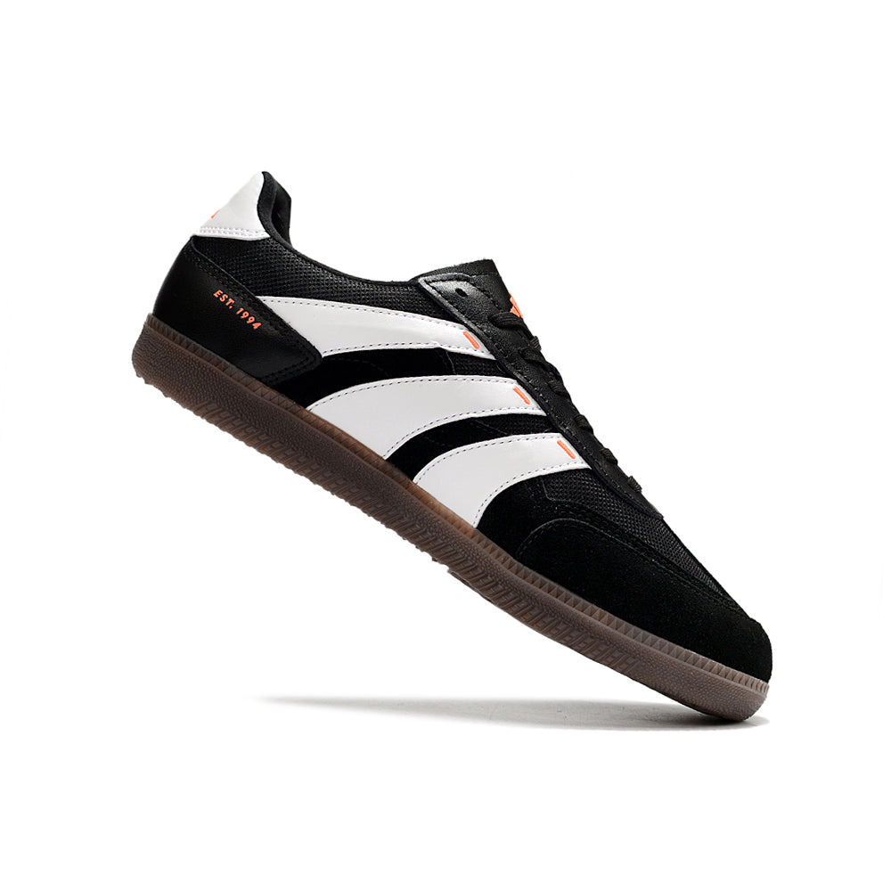 Chuteira Futsal Adidas Predator 24 Elite IC Preta e Branca
