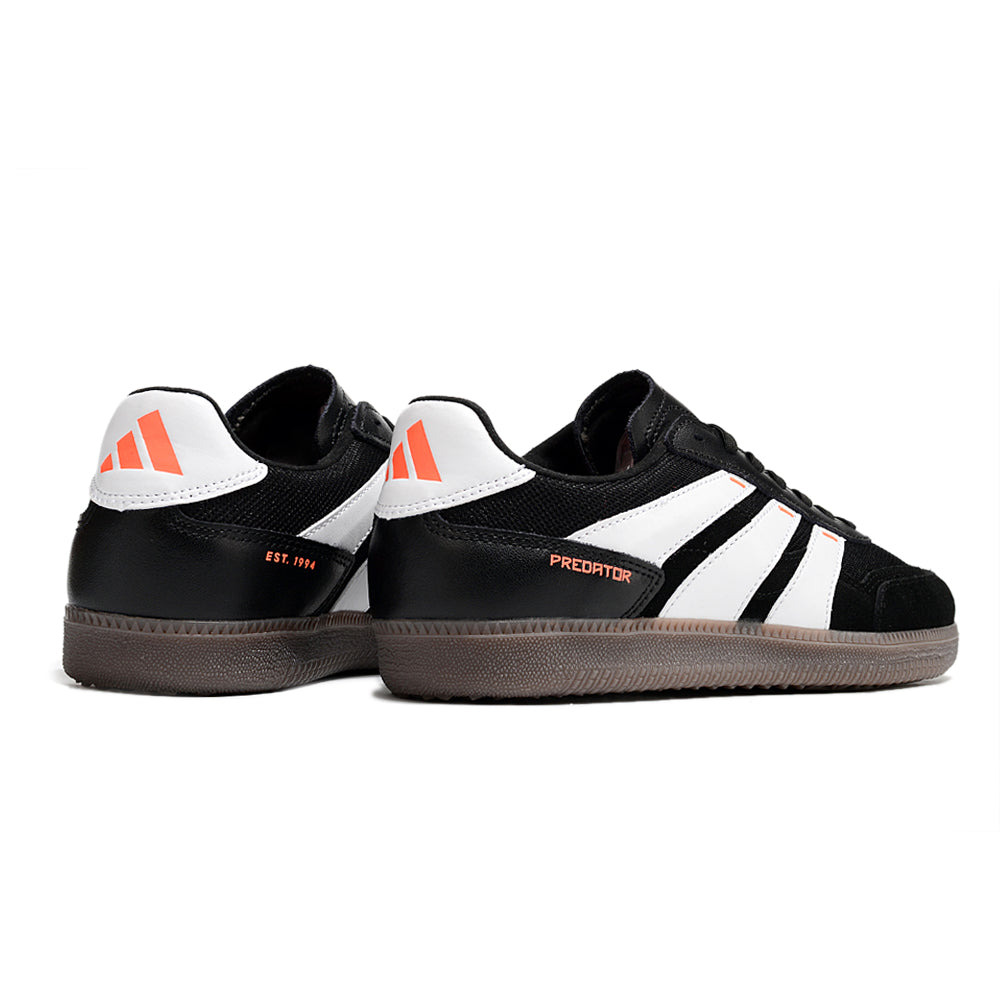 Chuteira Futsal Adidas Predator 24 Elite IC Preta e Branca