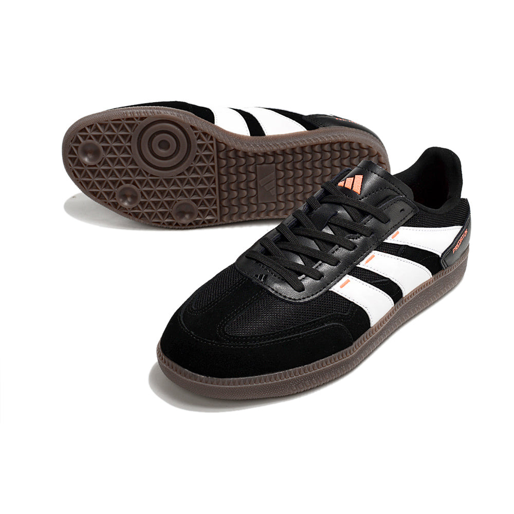 Chuteira Futsal Adidas Predator 24 Elite IC Preta e Branca