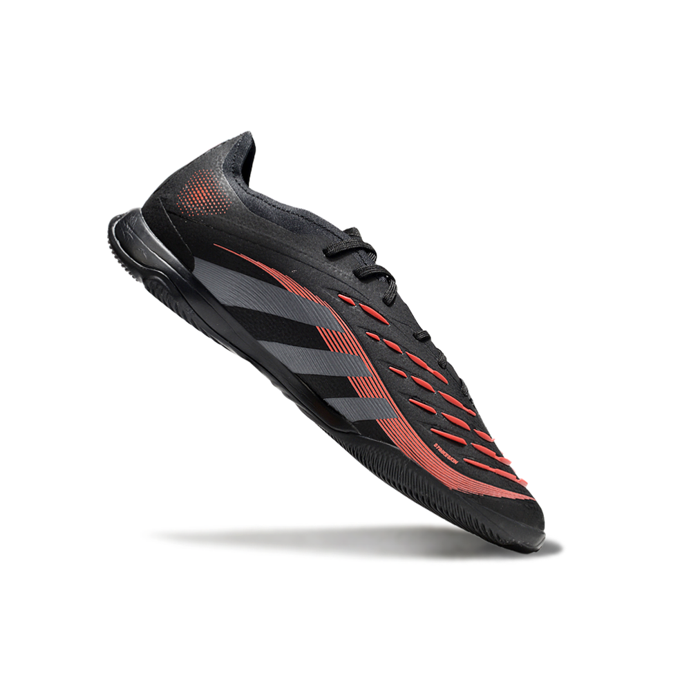 Chuteira Futsal Adidas Predator 24 Elite IC Preta e Vermelha