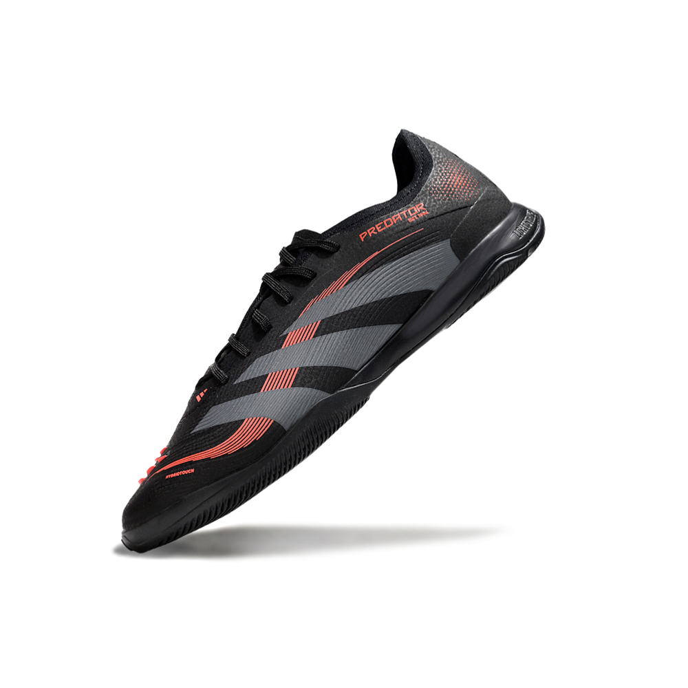 Chuteira Futsal Adidas Predator 24 Elite IC Preta e Vermelha