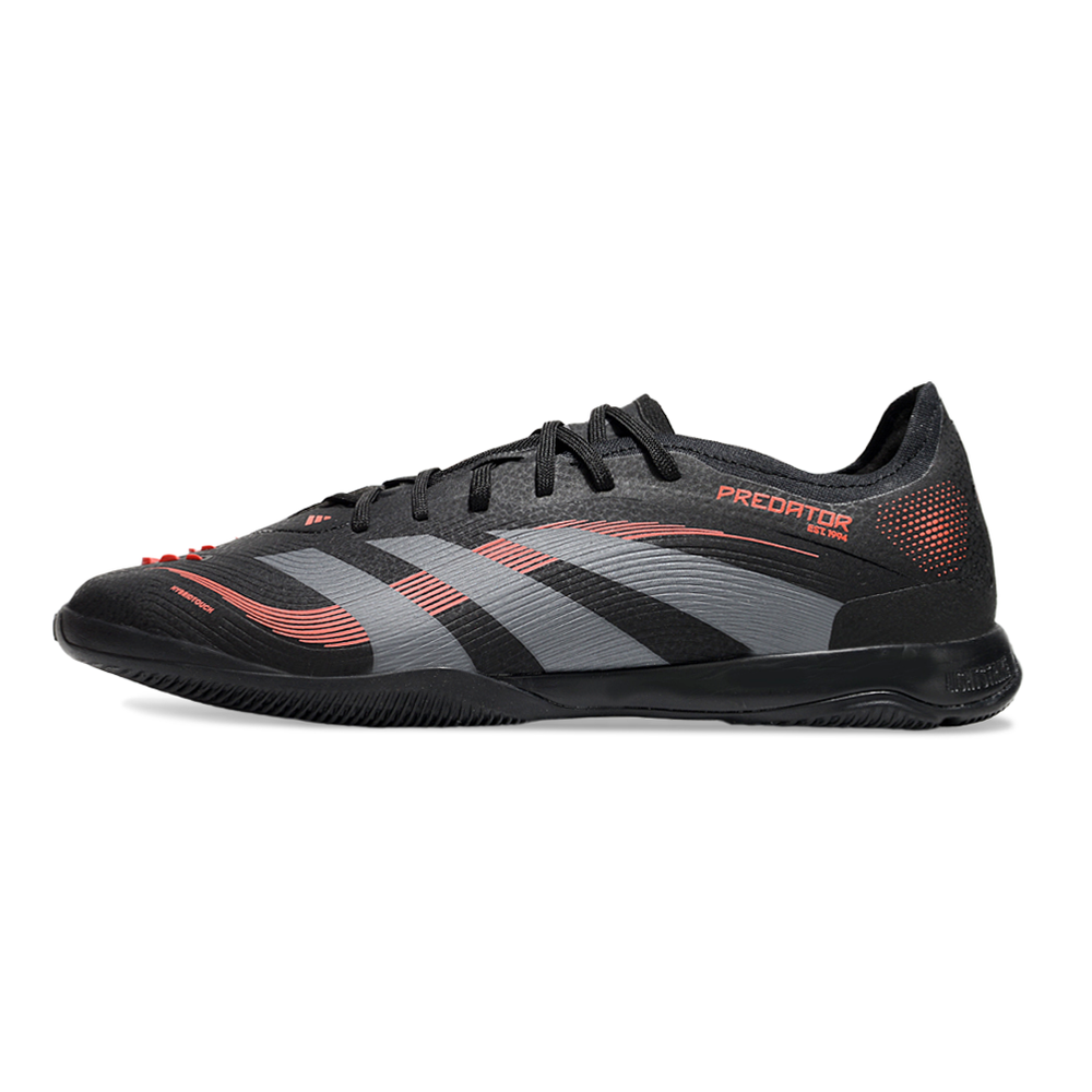 Chuteira Futsal Adidas Predator 24 Elite IC Preta e Vermelha