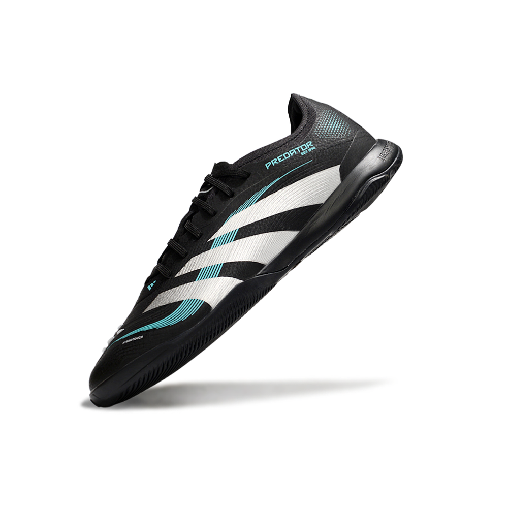Chuteira Futsal Adidas Predator 24 Elite IC Preto, Branco e Verde