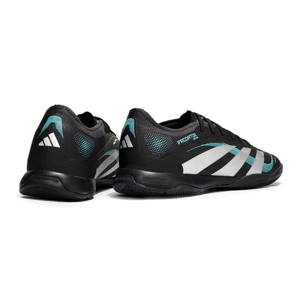 Chuteira Futsal Adidas Predator 24 Elite IC Preto, Branco e Verde