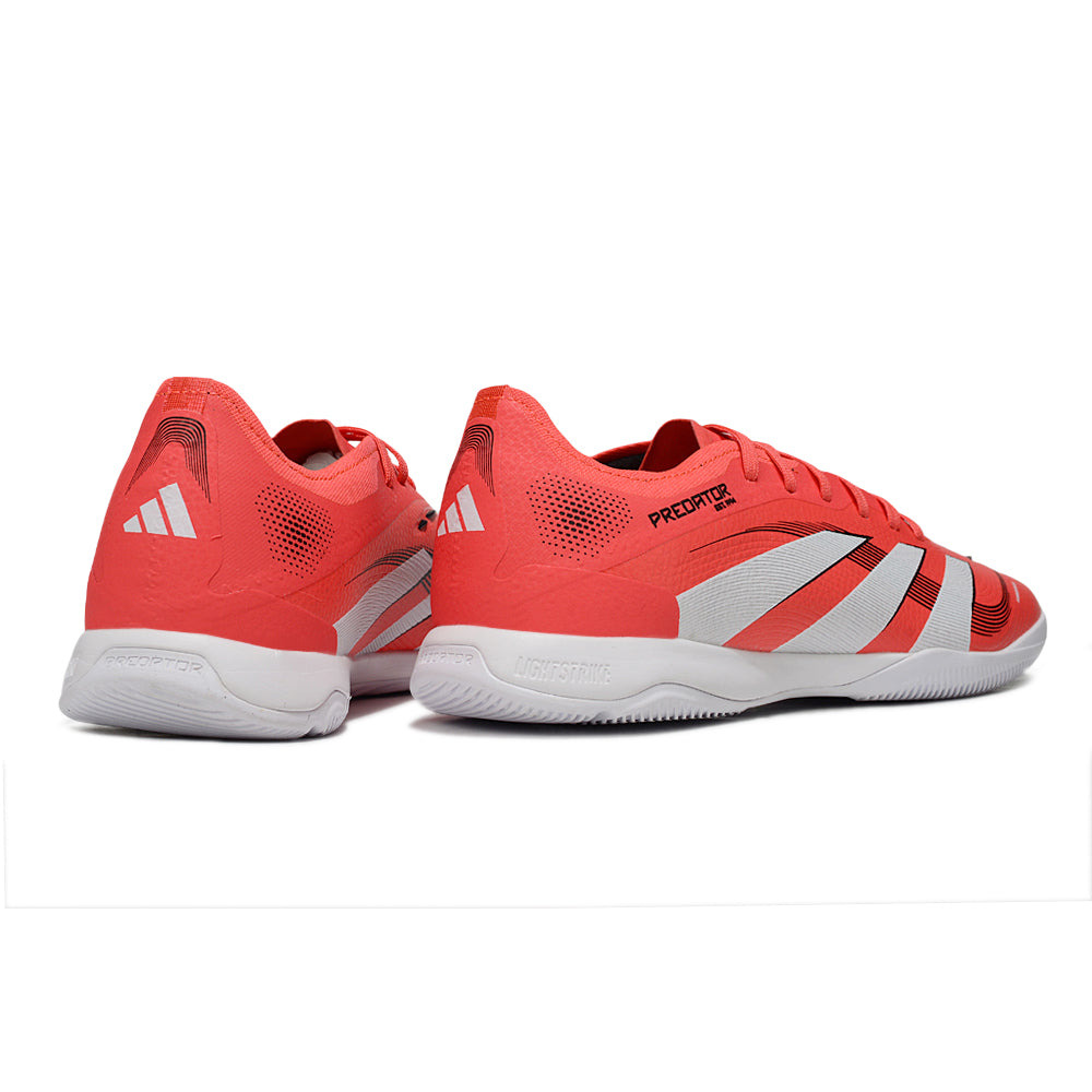 Chuteira Futsal Adidas Predator 24 Elite IC Vermelha e Branca 