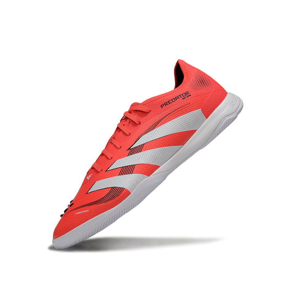 Chuteira Futsal Adidas Predator 24 Elite IC Vermelha e Branca 
