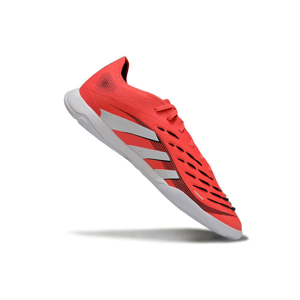 Chuteira Futsal Adidas Predator 24 Elite IC Vermelha e Branca 