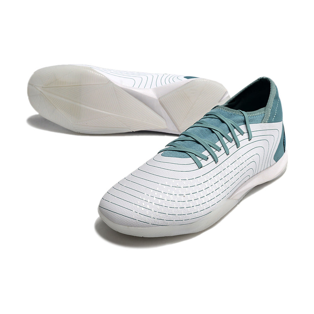 Chuteira Futsal Adidas Predator Accuracy.1 IC Branca e Azul 