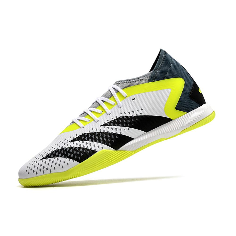 Chuteira Futsal Adidas Predator Accuracy.1 IC Branca e Verde 