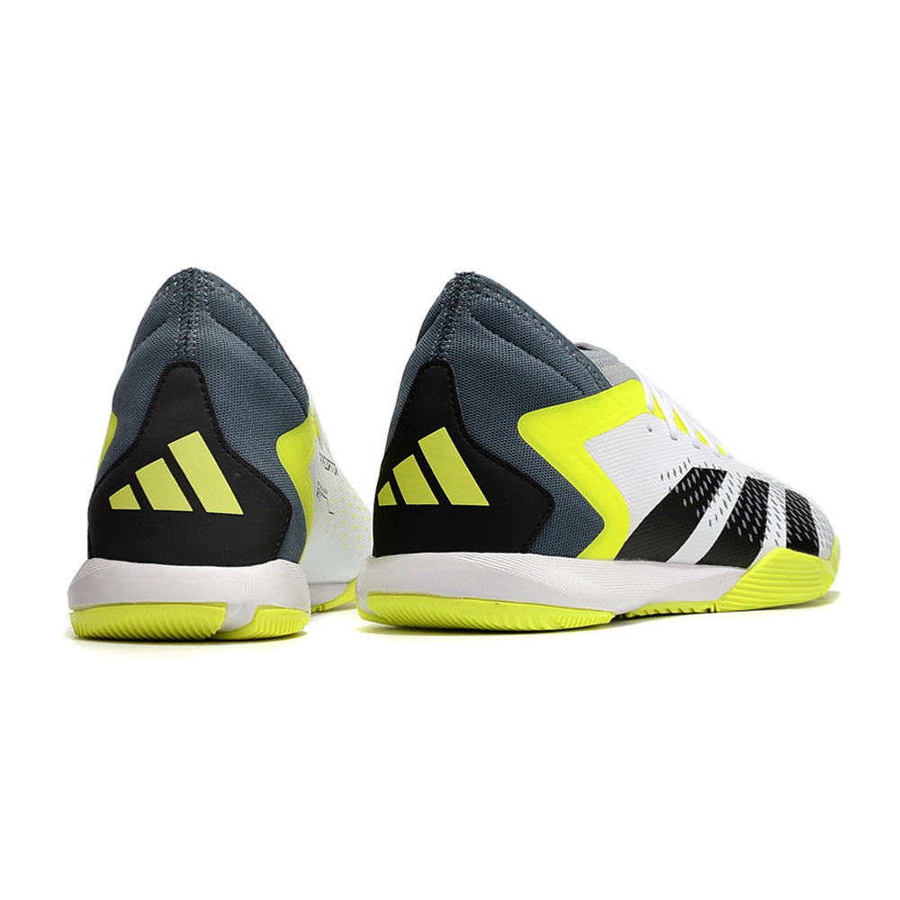 Chuteira Futsal Adidas Predator Accuracy.1 IC Branca e Verde 