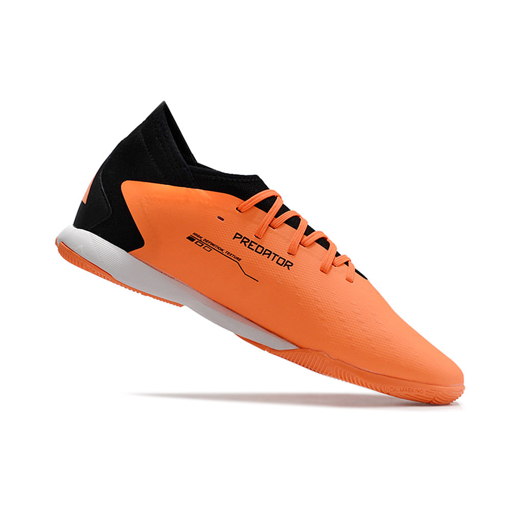 Chuteira Futsal Adidas Predator Accuracy.1 IC Laranja e Preta 