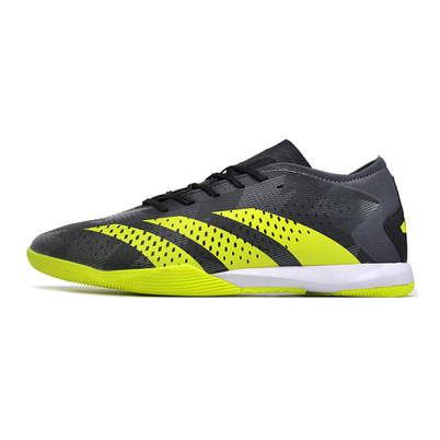 Chuteira Futsal Adidas Predator Accuracy.1 IC Low Preta e Verde 