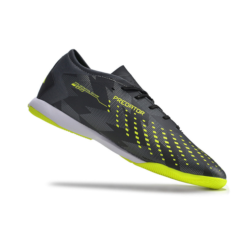 Chuteira Futsal Adidas Predator Accuracy.1 IC Low Preta e Verde 